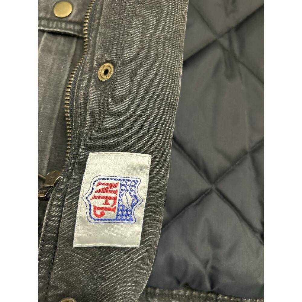 Vintage Apex One NFL Atlanta Falcons Canvas Parka Jacket Mens XL - XXL Very Rare - Picture 9 of 9